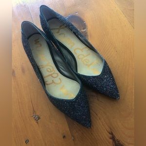 Sam Edelman size 10 sparkling kitten heel pump